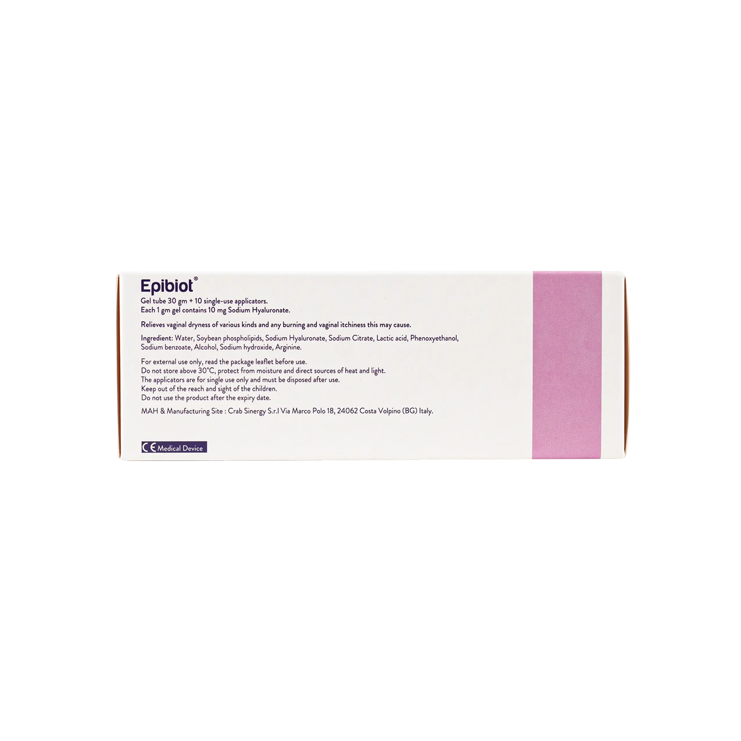 EPIBIOT MOISTURIZING VAGINAL GEL 30G