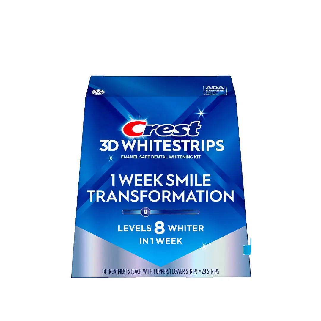 Crest 3d White Strips Glamorous White 28pcs