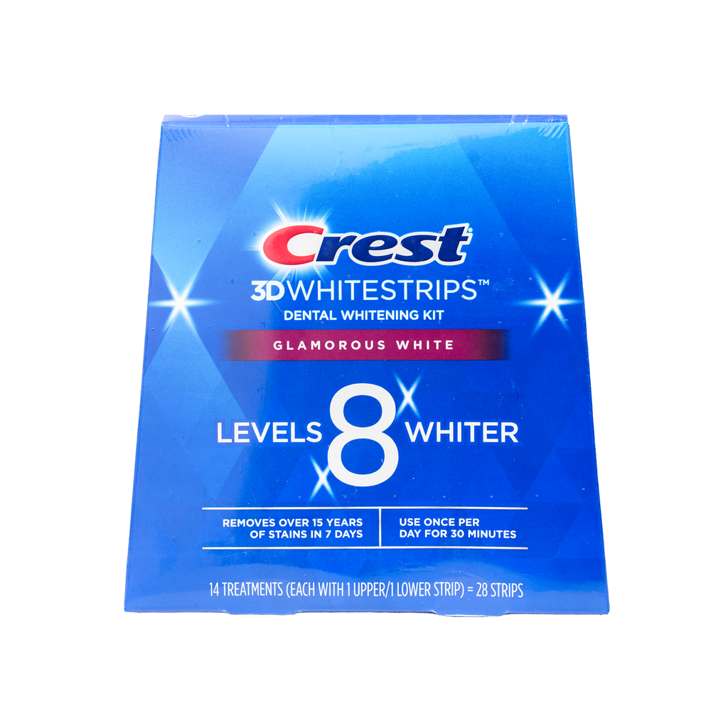 CREST 3D WHITE STRIPS GLAMOROUS WHITE BOX 14CT