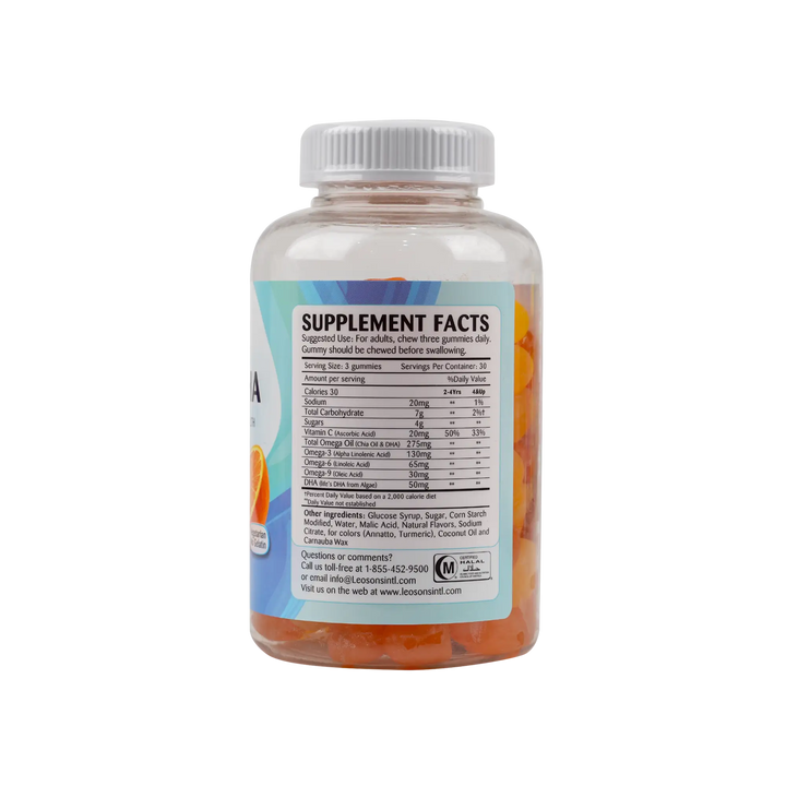47560-Amerix Gummy Omega+Dha Adults 90Pcs +1