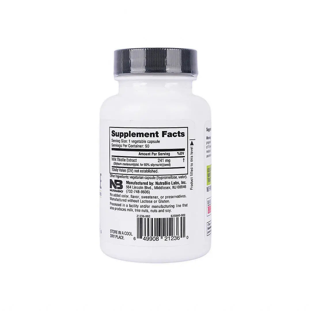 47569-Nutrabio Milk Thistle 241Mg 90Cap +2