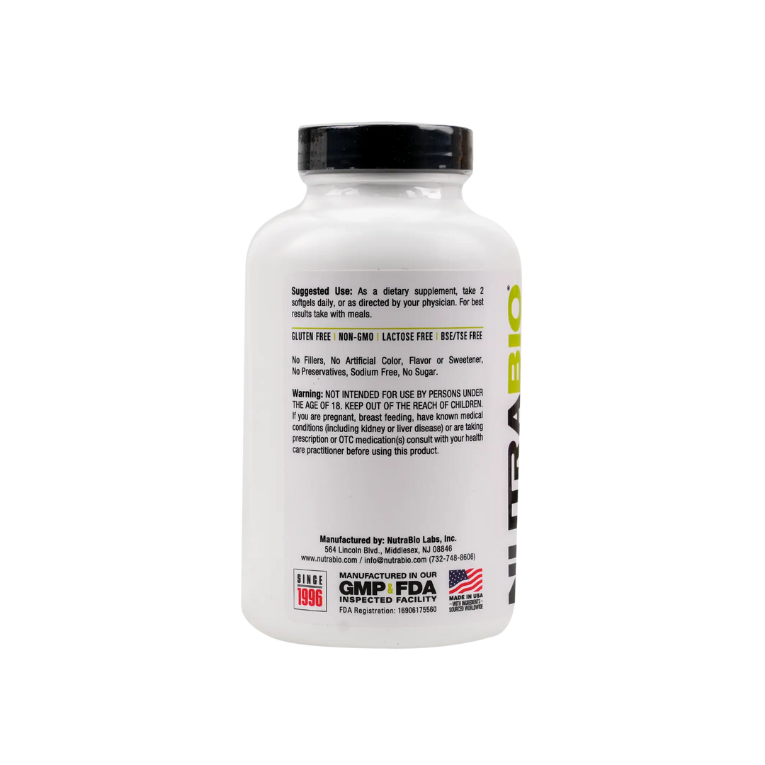 47570-Nutrabio Omega-3 Fish Oil 150Cap +2
