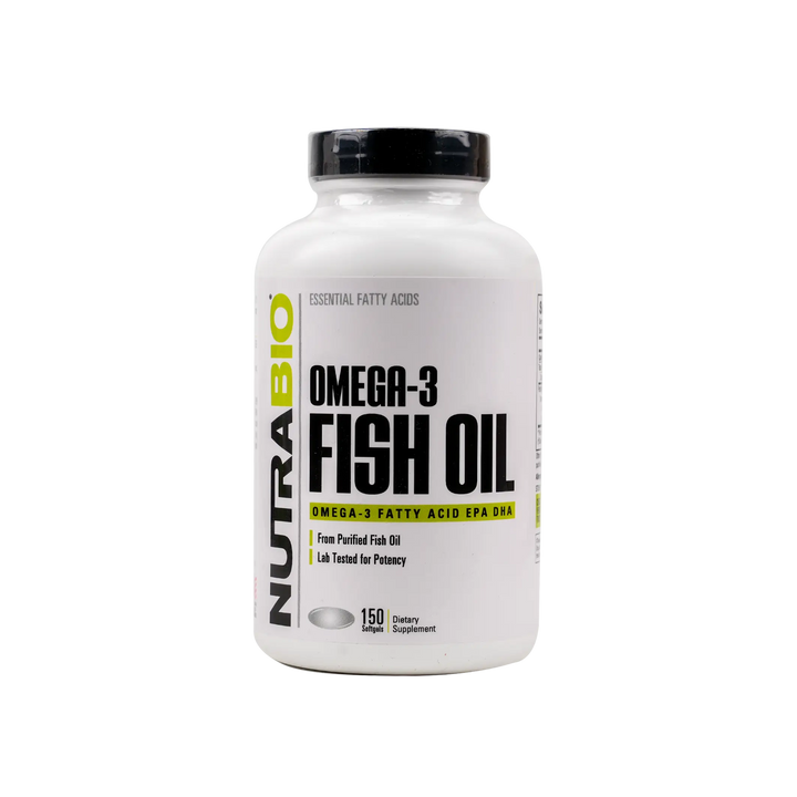 47570-Nutrabio Omega-3 Fish Oil 150Cap