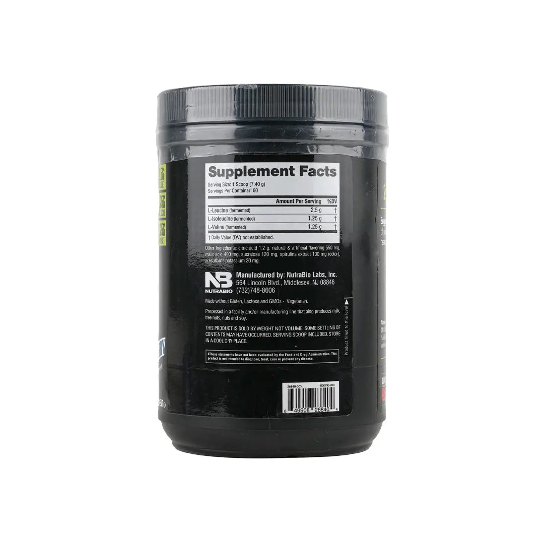 47607-Nutrabio Bcaa 5000 Blue Raspberry 444G +1