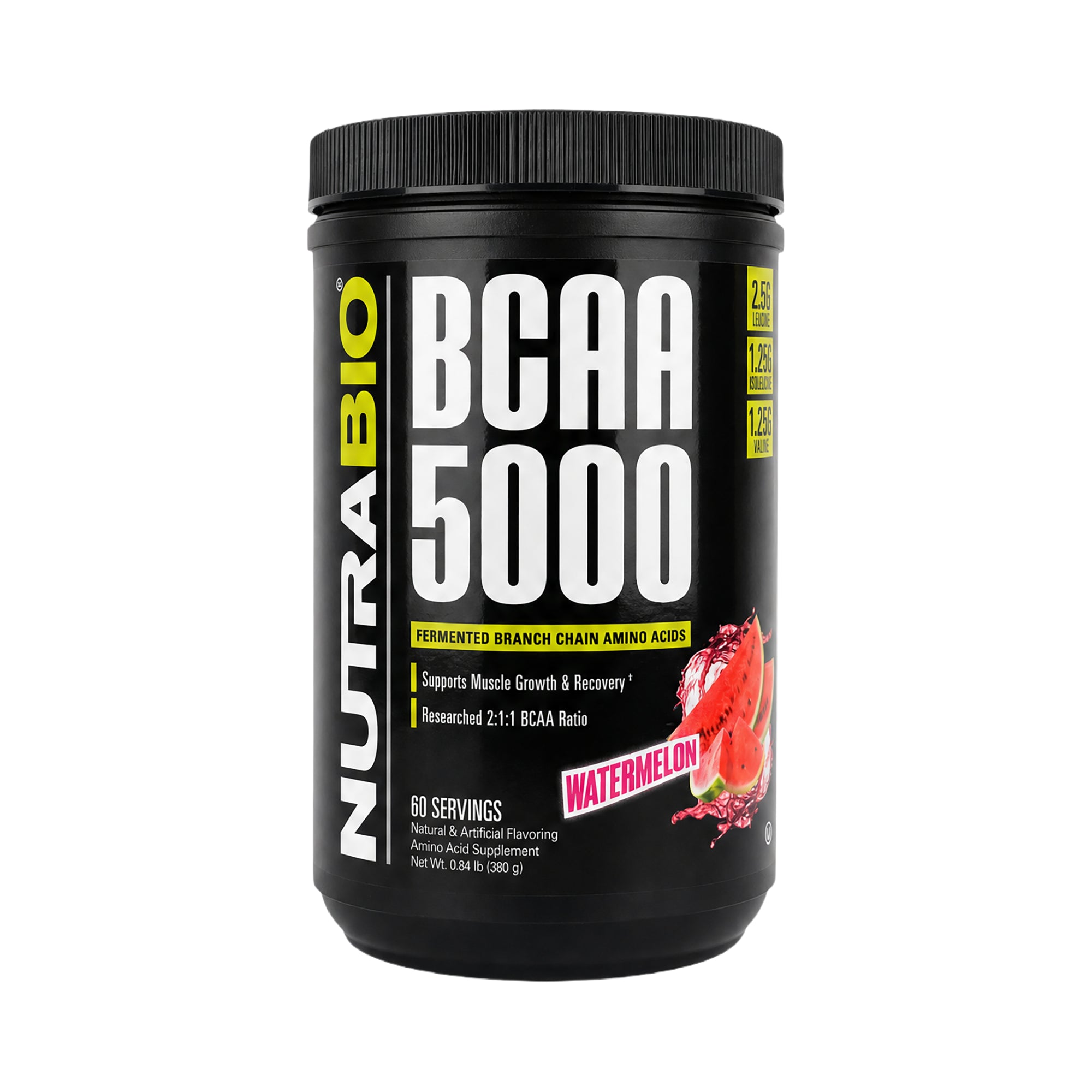 47609-Nutrabio Bcaa 5000 Watermelon 380G