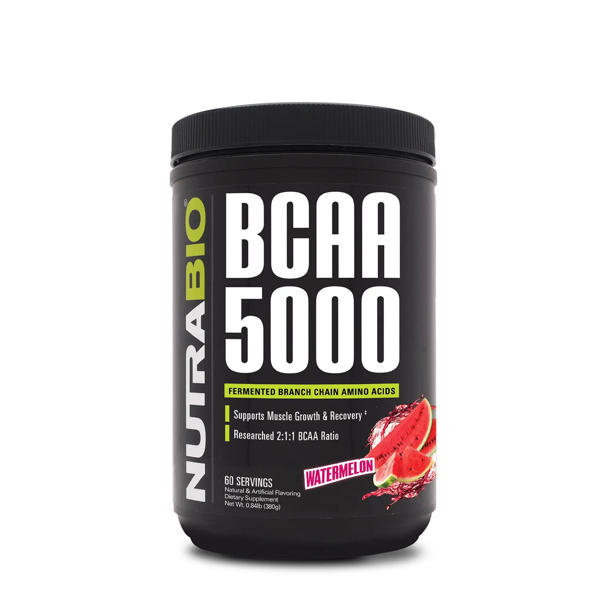 47609-Nutrabio Bcaa 5000 Watermelon 380G