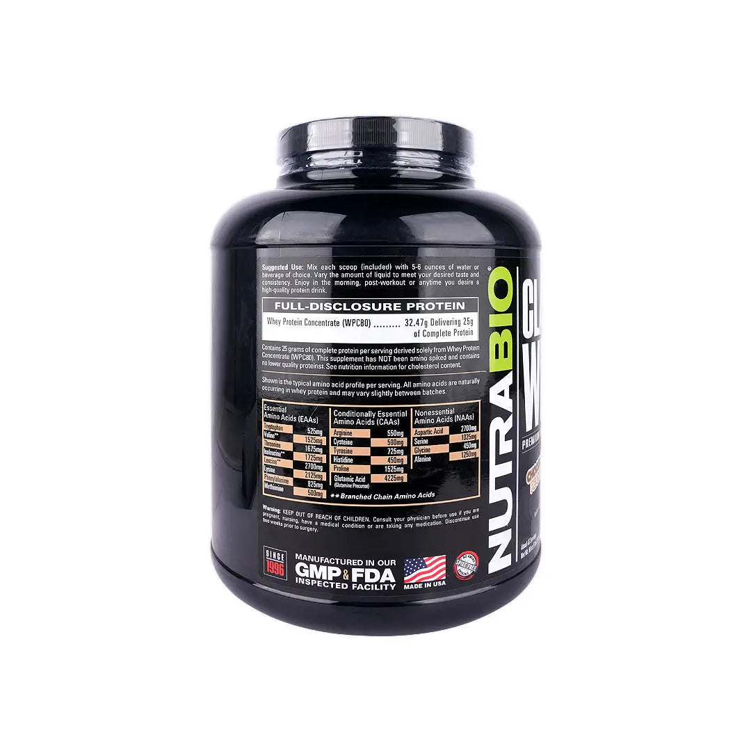 47611-Nutrabio Classic Whey Chocolate Peanut Butter Bliss 2.268G +1