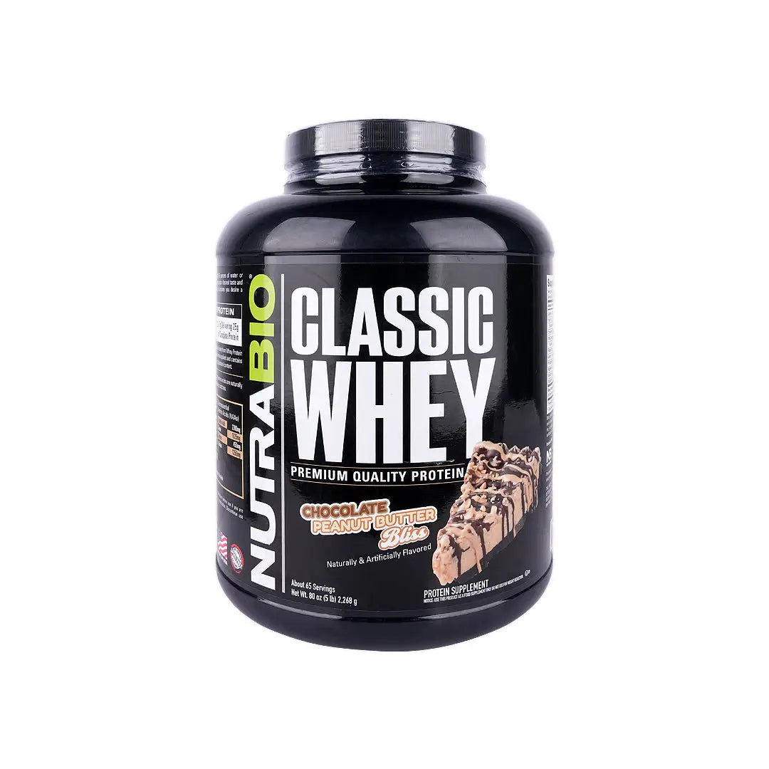 47611-Nutrabio Classic Whey Chocolate Peanut Butter Bliss 2.268G