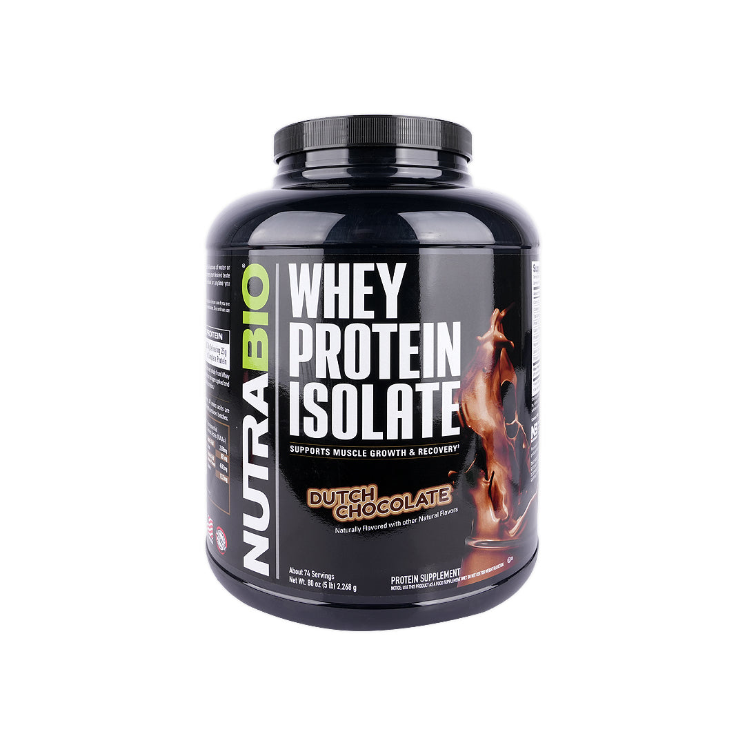 Nutrabio 100% Whey Protein Dutch Chocolate 2.268G