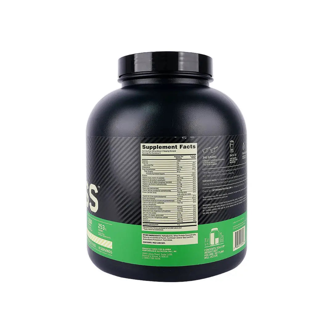 ON Serious Mass Vanilla - 2.72Kg