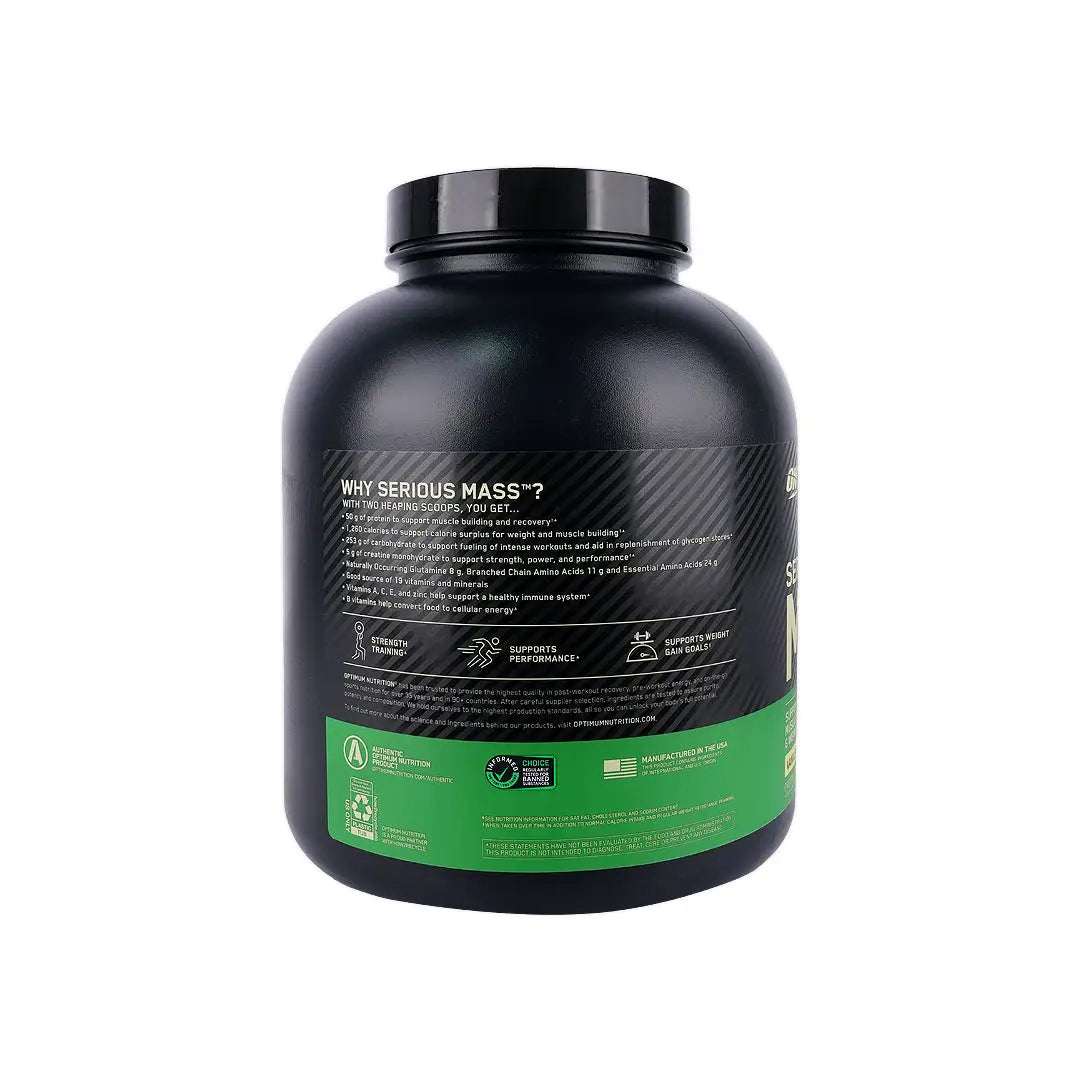 ON Serious Mass Vanilla - 2.72Kg