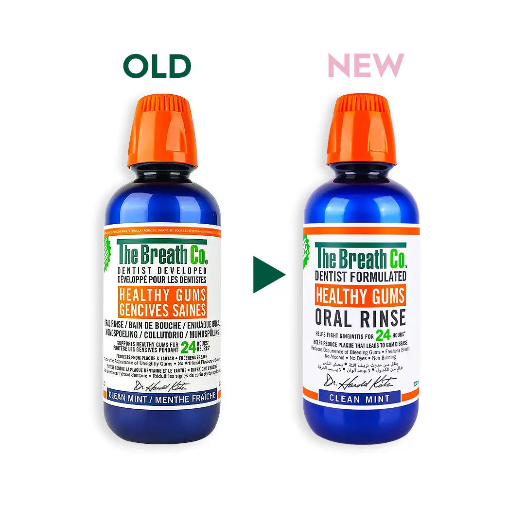 The Breath Clean Mint Mouthwash 500ml