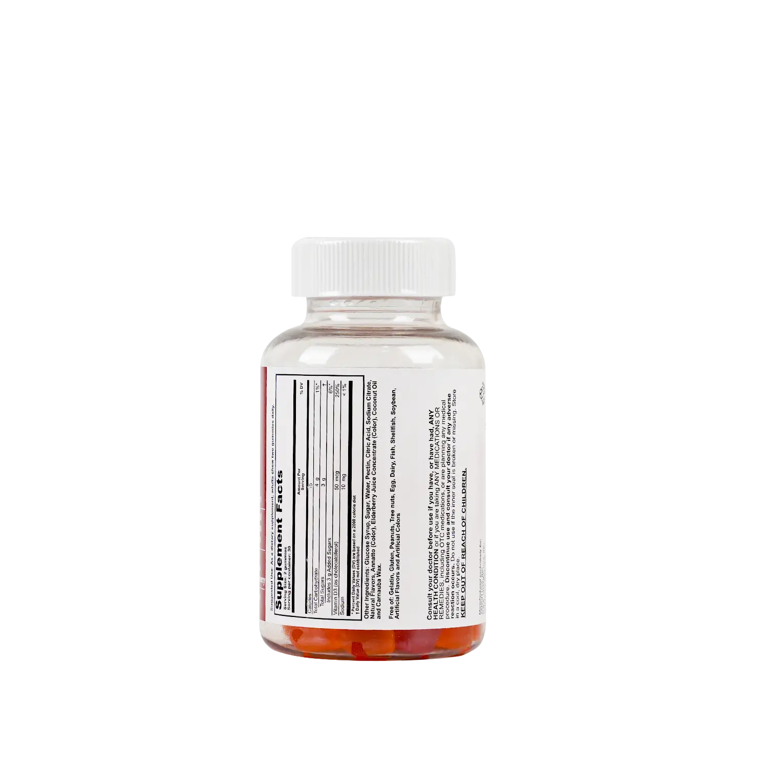 TRQ Vitamin D3 Adult 60 Gummies