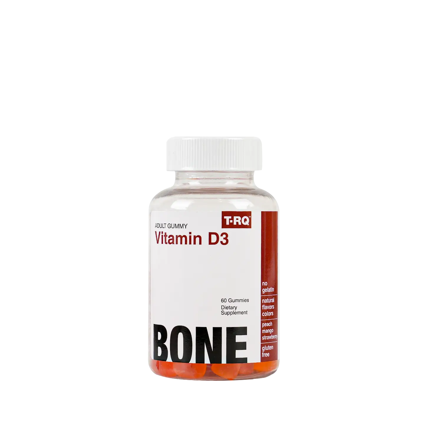TRQ Vitamin D3 Adult 60 Gummies