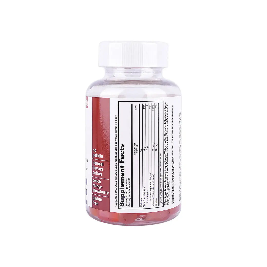 TRQ Vitamin D3 Adult 60 Gummies +2