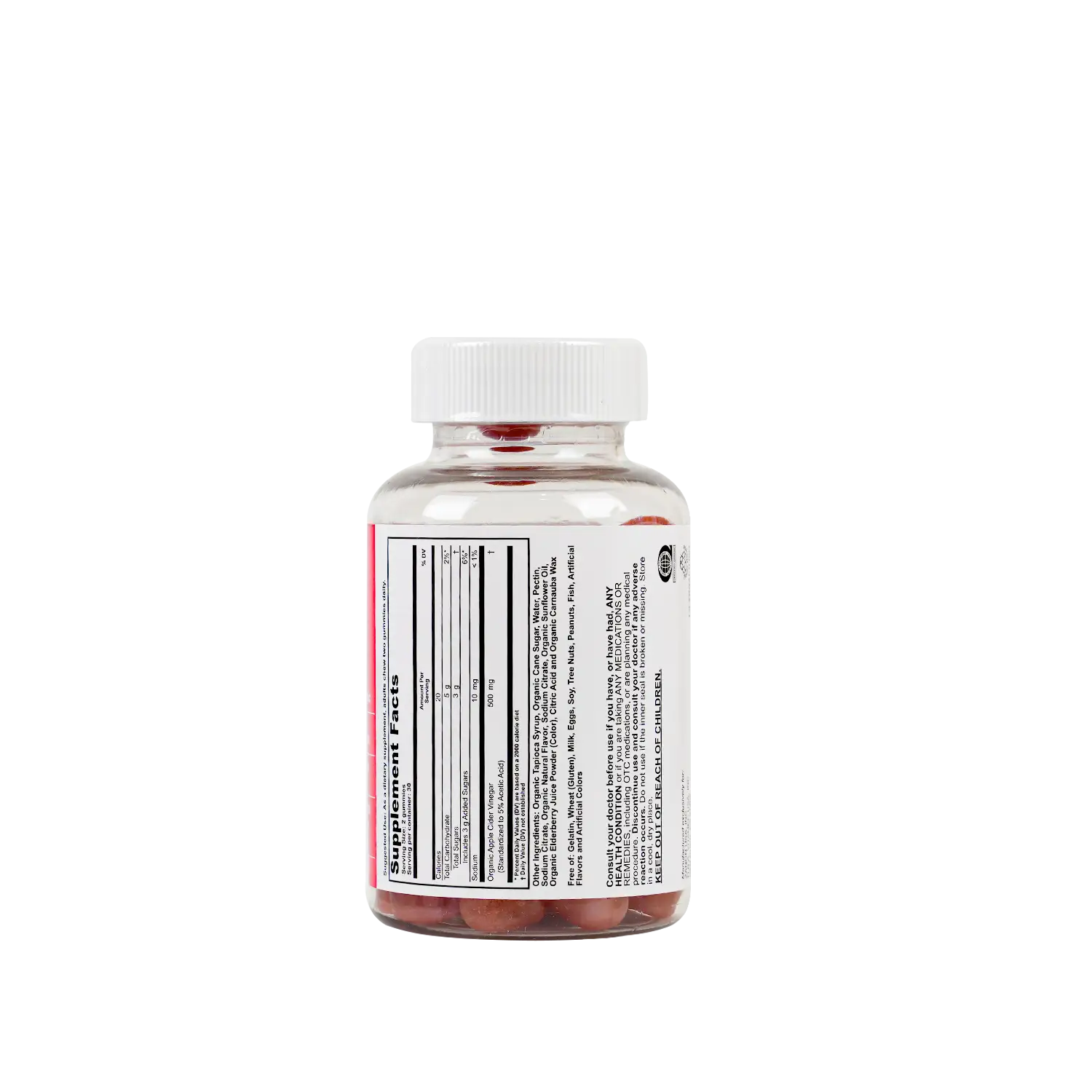 TRQ Apple Cider Vinegar Adult 60 Gummies