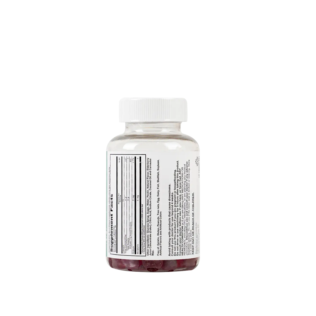 47637-TRQ Melatonin 5mg Adult 60 Gummies +1