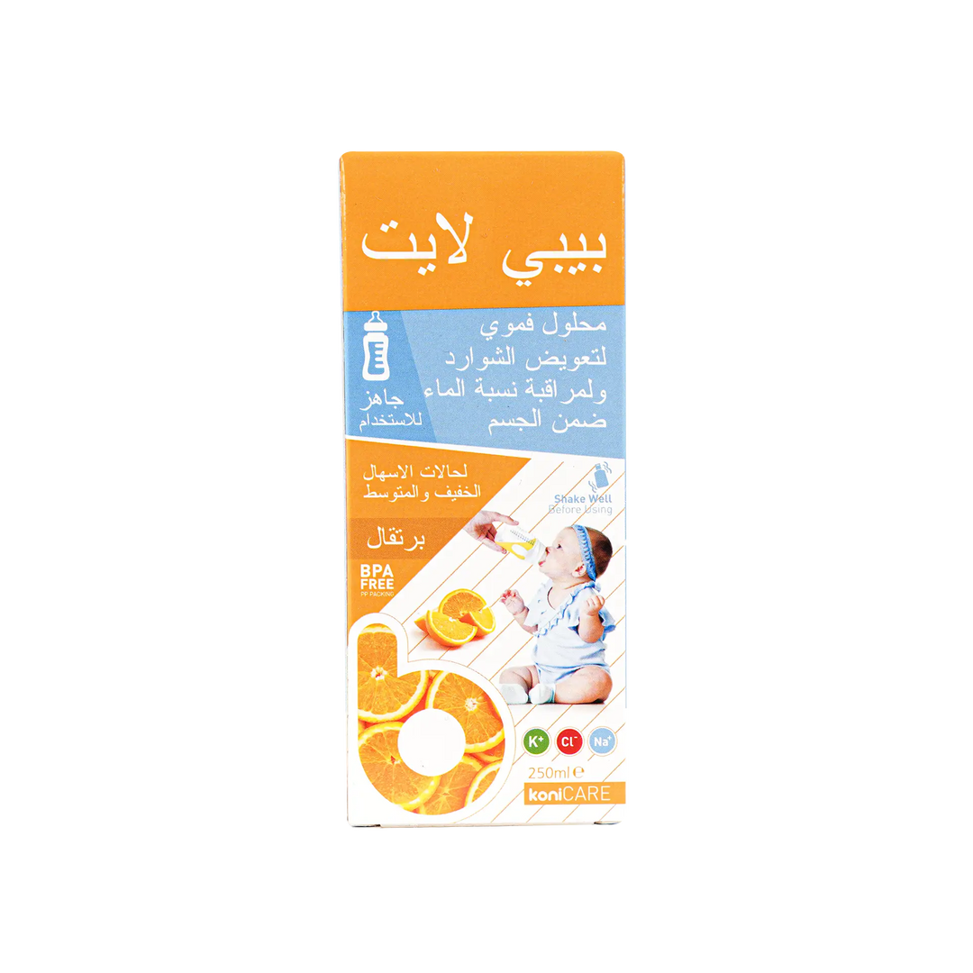 47657-Konicare Babylight Oral Solution 250Ml - Orange Flavored +3