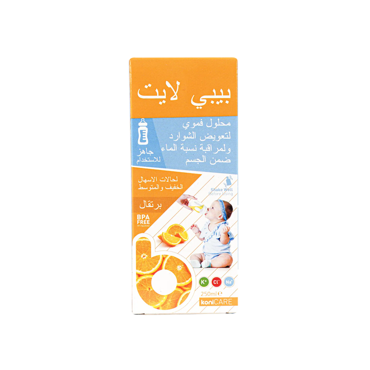 47657-Konicare Babylight Oral Solution 250Ml - Orange Flavored +3