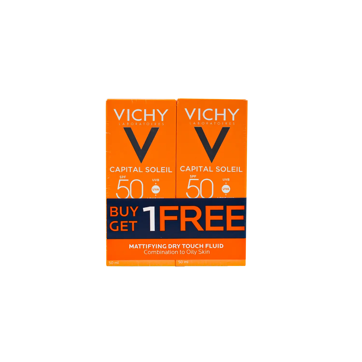 Vichy Capital Soleil SPF50 + Mattifying Dry Touch Fluid 1 + 1
