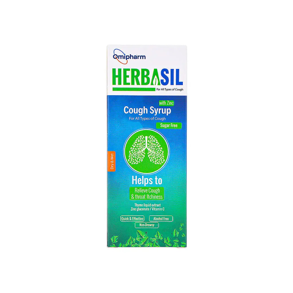 Herbasil Herbal Syrup With Zinc 200ml