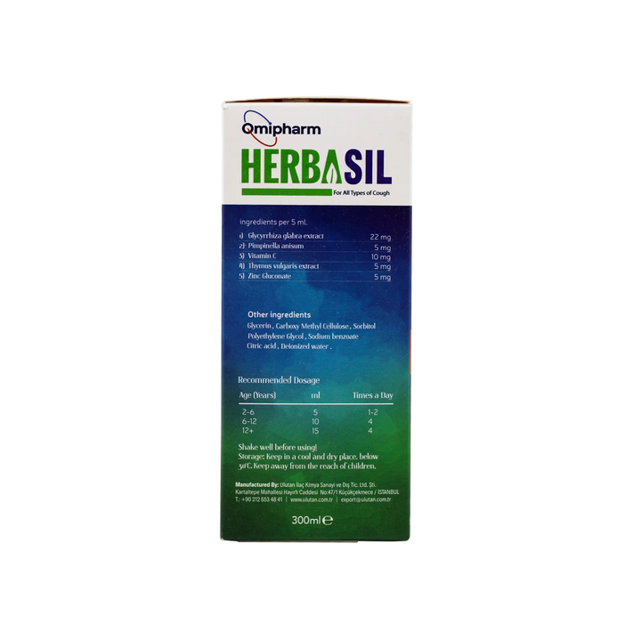 47661-Herbasil Herbal Syrup With Zinc 300Ml +1