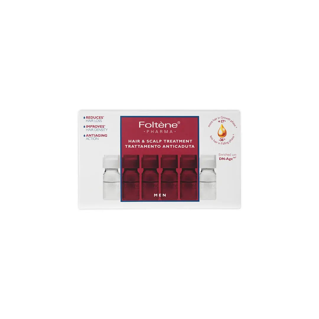 47670-Foltene Hair &amp; Scalp Treatment Men 12Vials X 6Ml