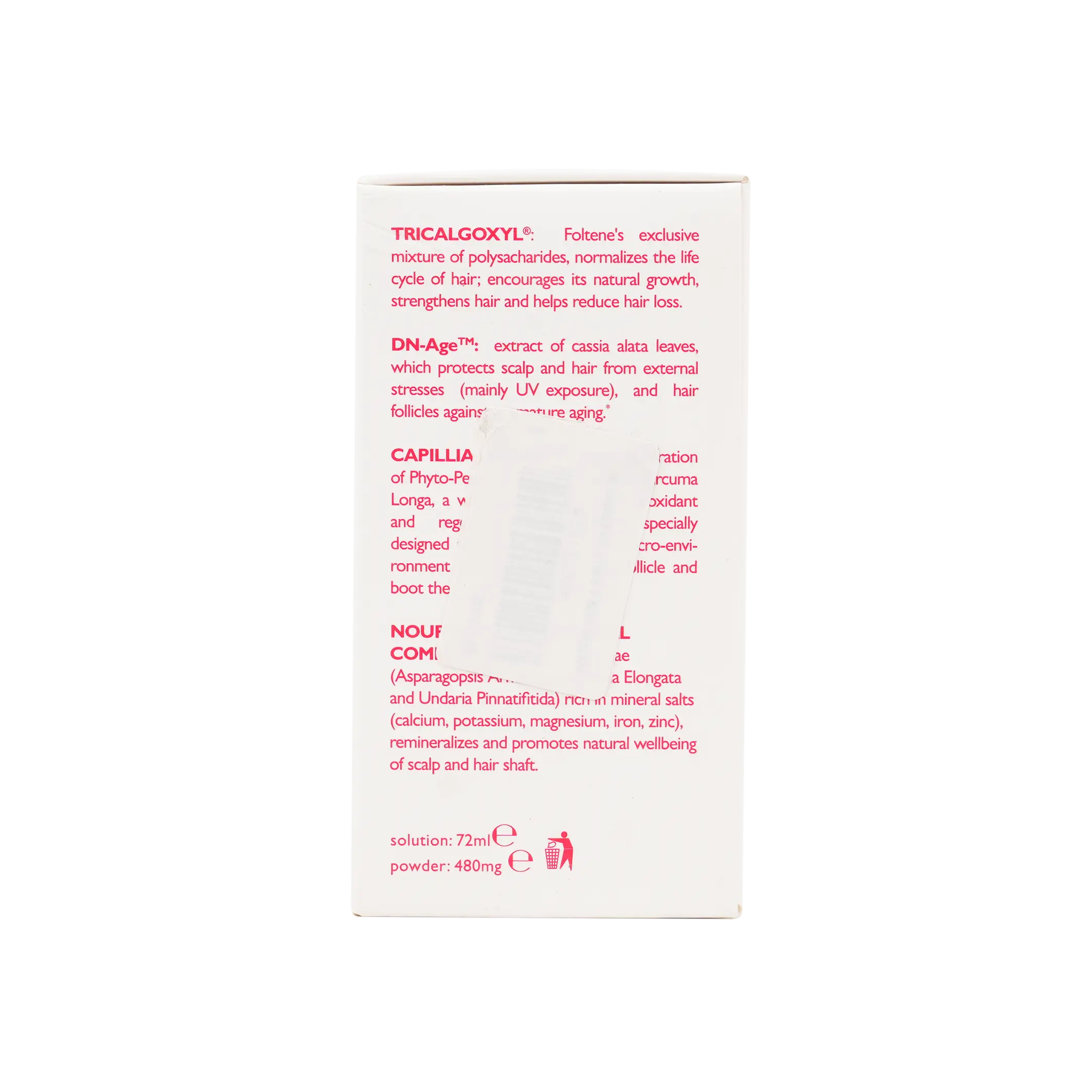 FOLTENE HAIR & SCALP TREATMENT WOMEN 12VIALS x 6ML