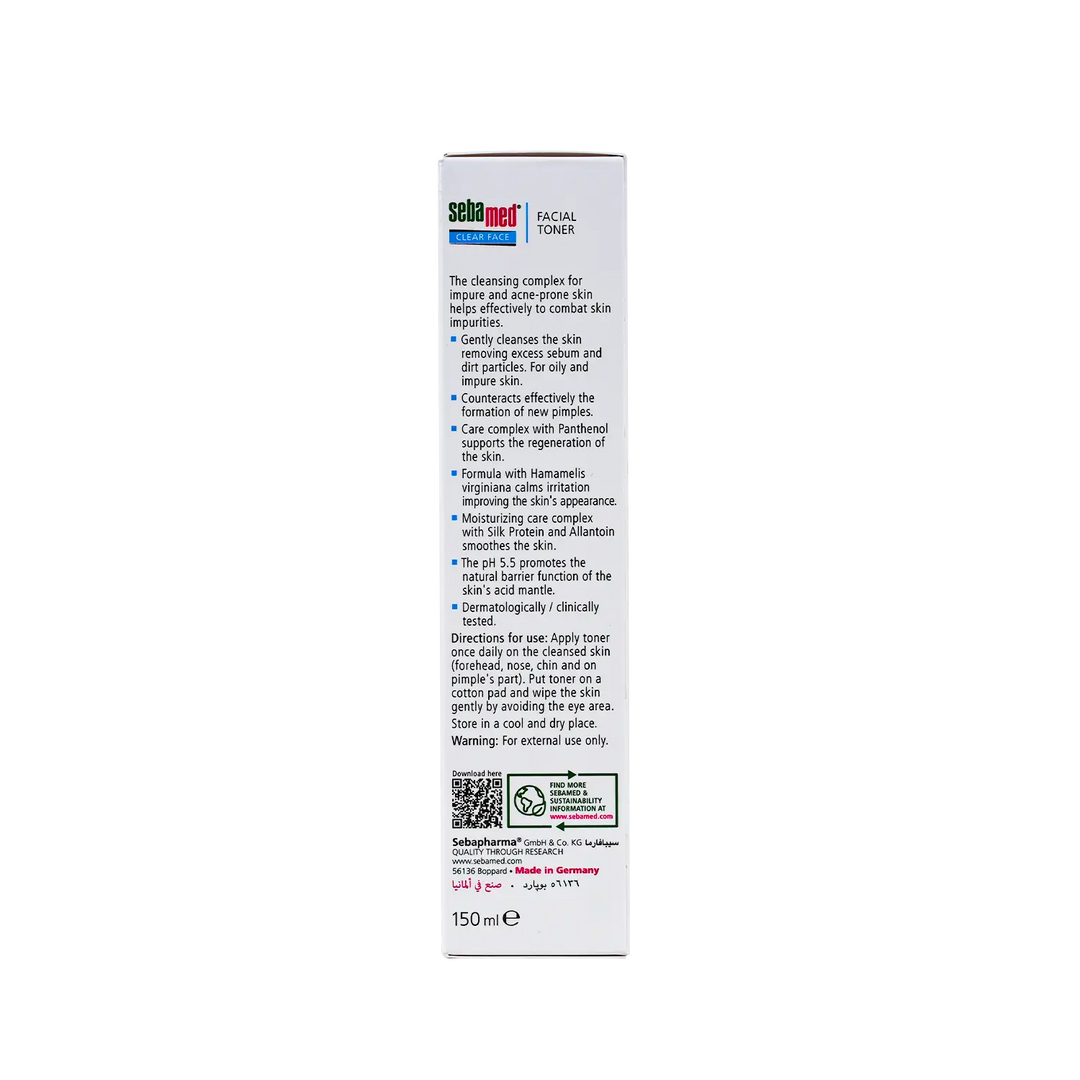 47682-Sebamed Deep Cleansing Facial Toner 150ml +1