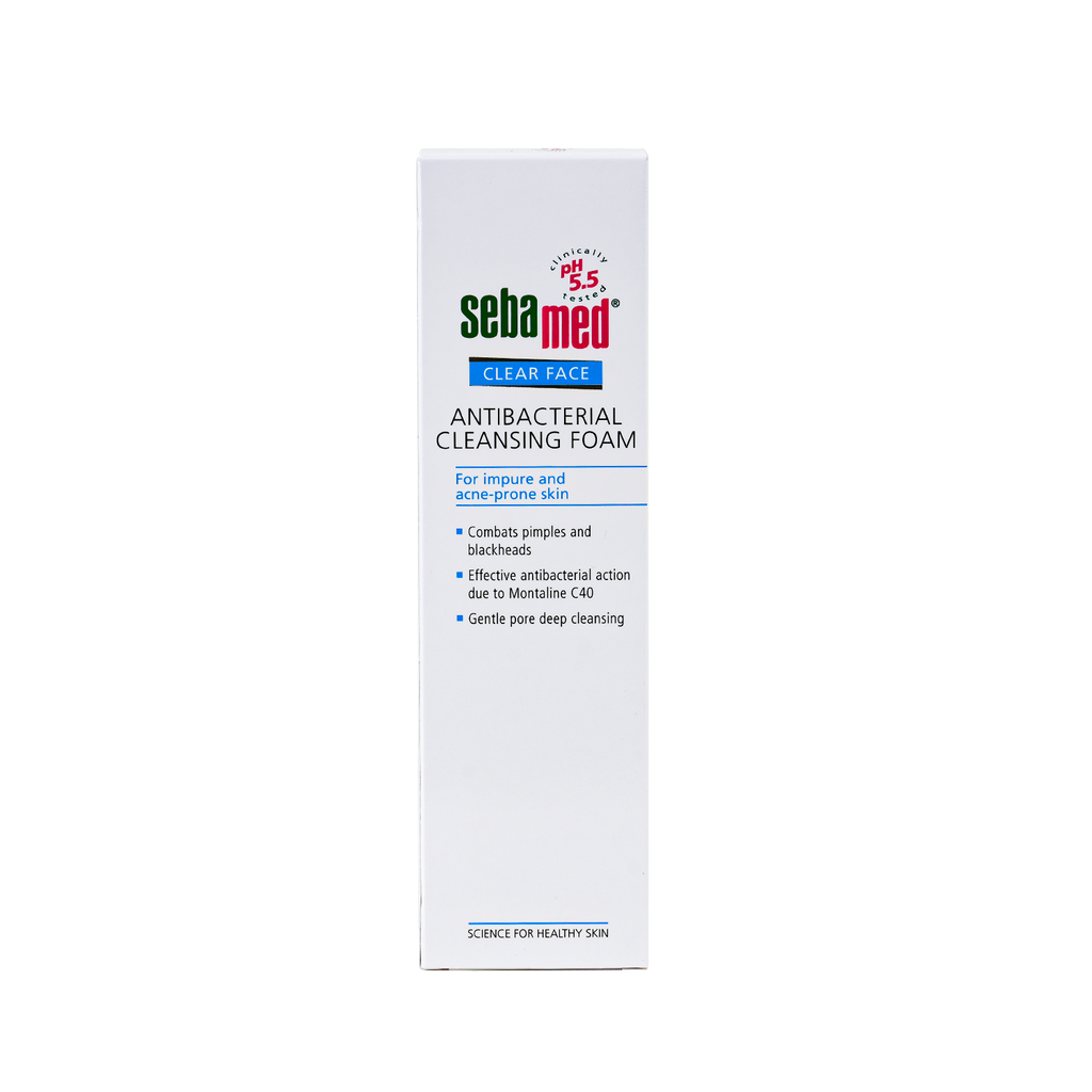 SEBAMED ANTIBACTERIAL CLEASING FOAM 150ML