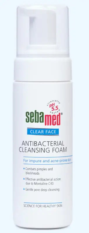 47683-Sebamed Antibacterial Cleasing Foam 150ml +4