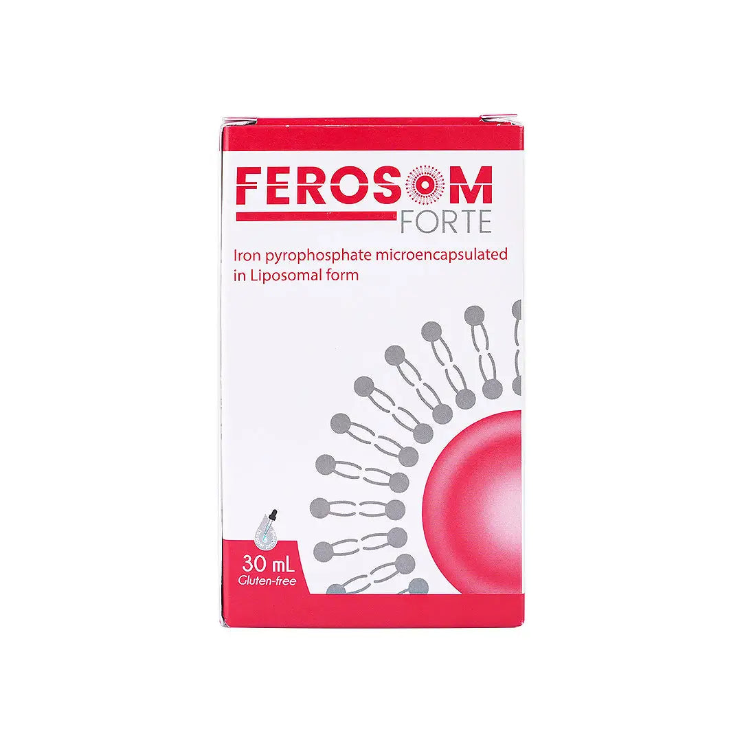 47687-Ferosom Forte Gluten Free 30Ml +1