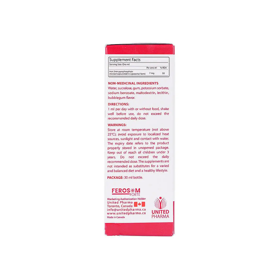 Ferosom Forte Gluten Free 30Ml