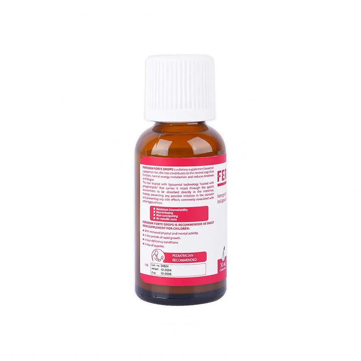 47687-Ferosom Forte Gluten Free 30Ml +2