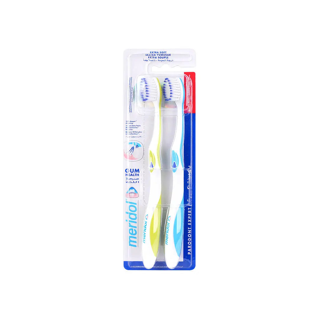 47689-Meridol Parodont Expert Extra Soft Duo Toothbrush