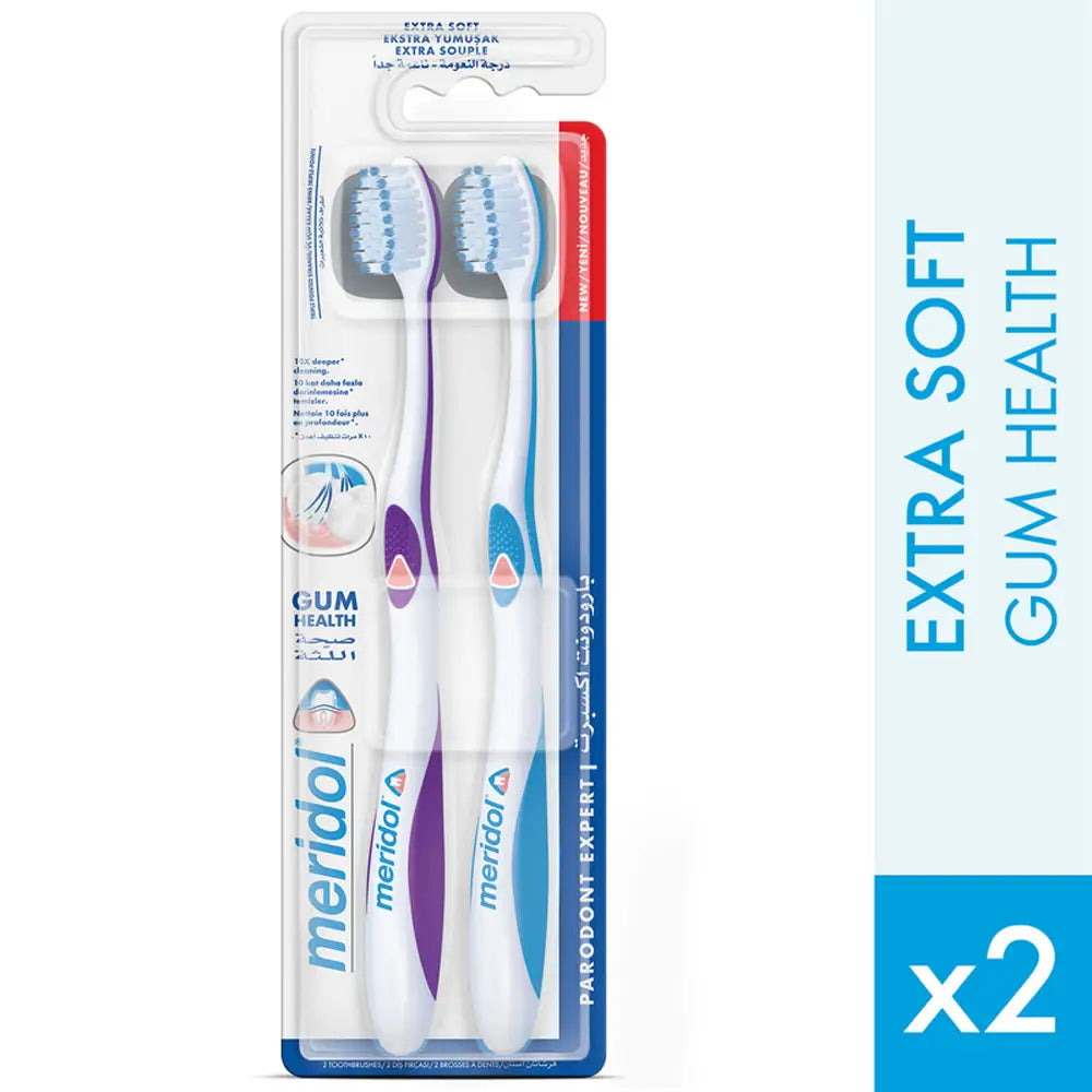 Meridol Parodont Expert Extra Soft Duo Toothbrush