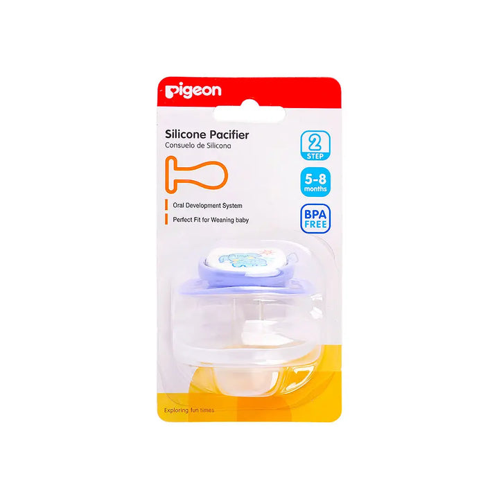 47711-Pigeon Silicone Pacifier 5-8m