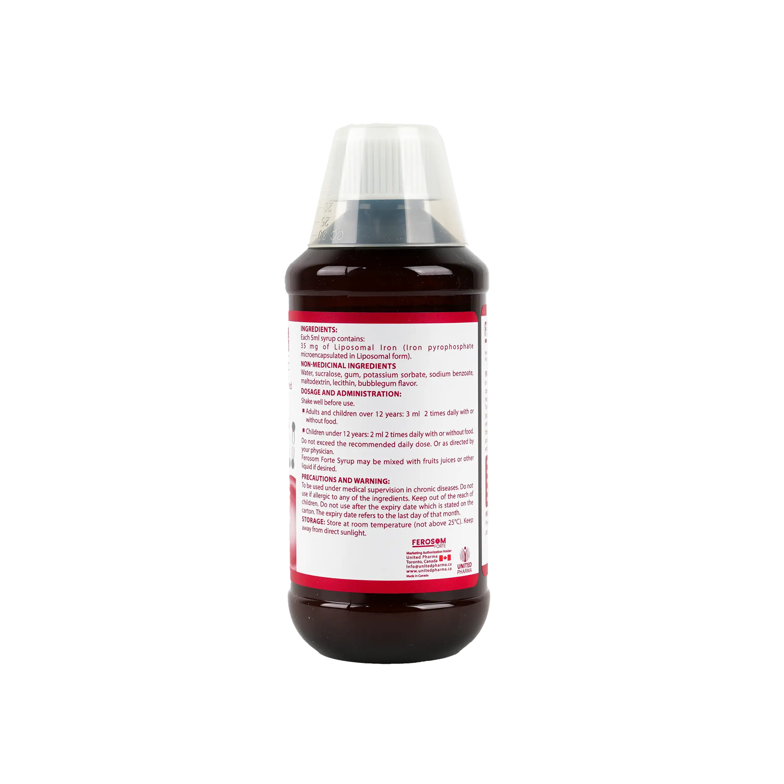 Ferosom Forte Syrup 200Ml