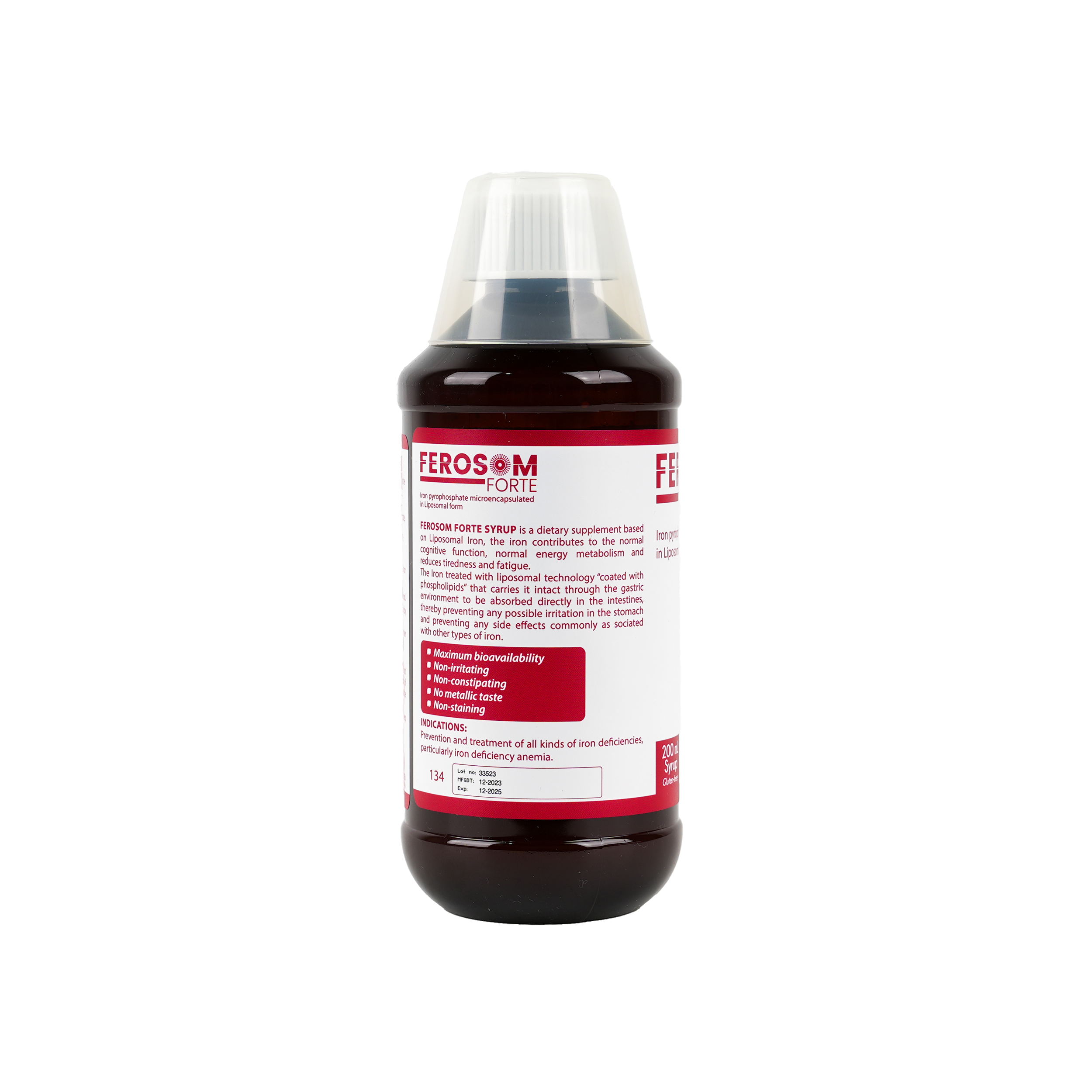 FEROSOM FORTE SYRUP 200ML