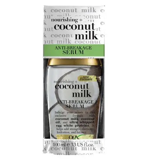 OGX COCONUT MILK ANTI-BREAKAGE SERUM 100ML
