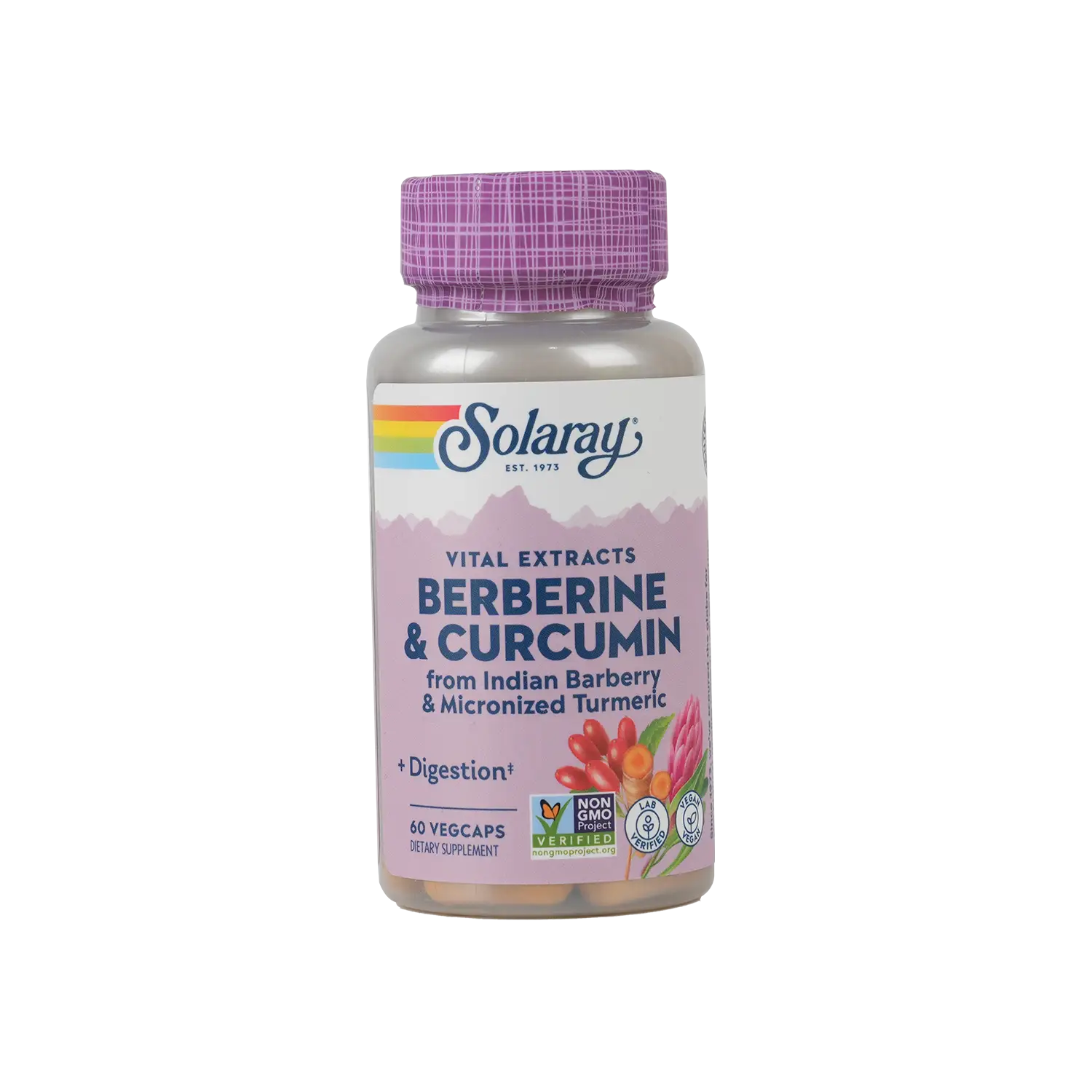 Solaray Berberine & Curcumin 60 Caps