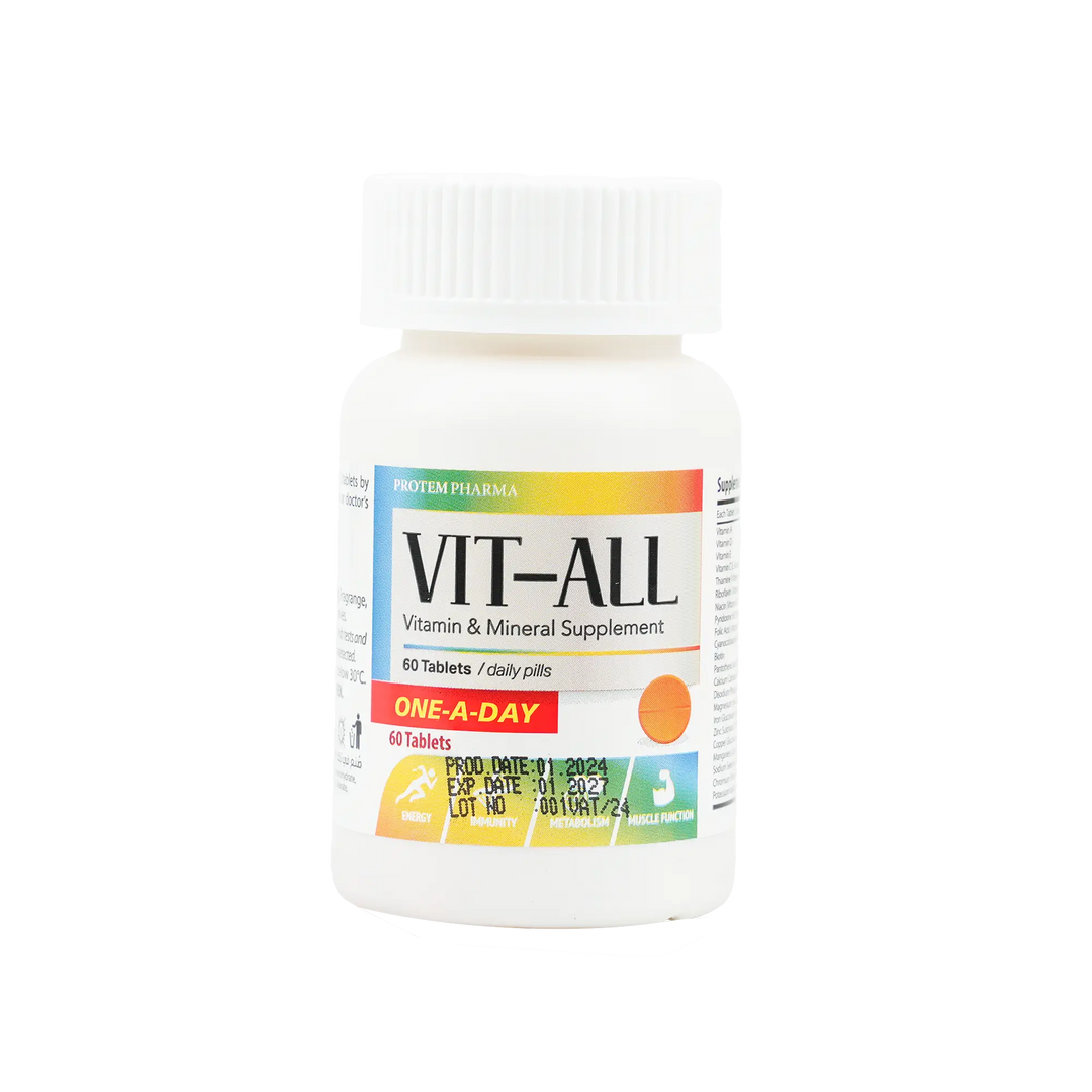 47765-Protem Pharma Vit-All A To Z 60Tab +1