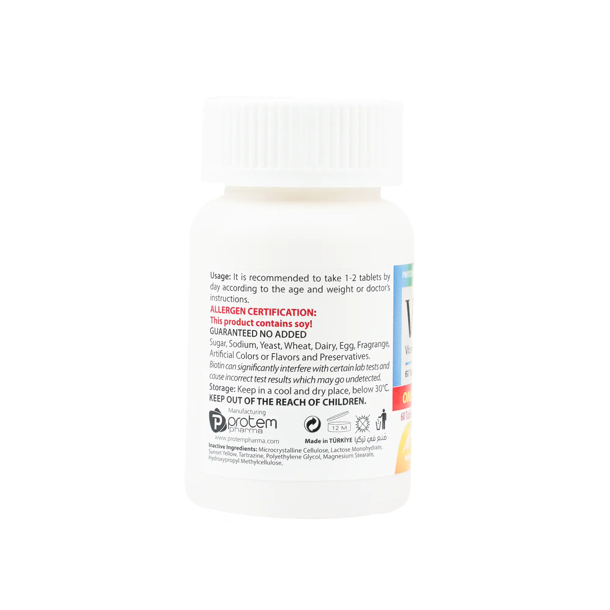 Protem Pharma Vit-All A To Z 60Tab
