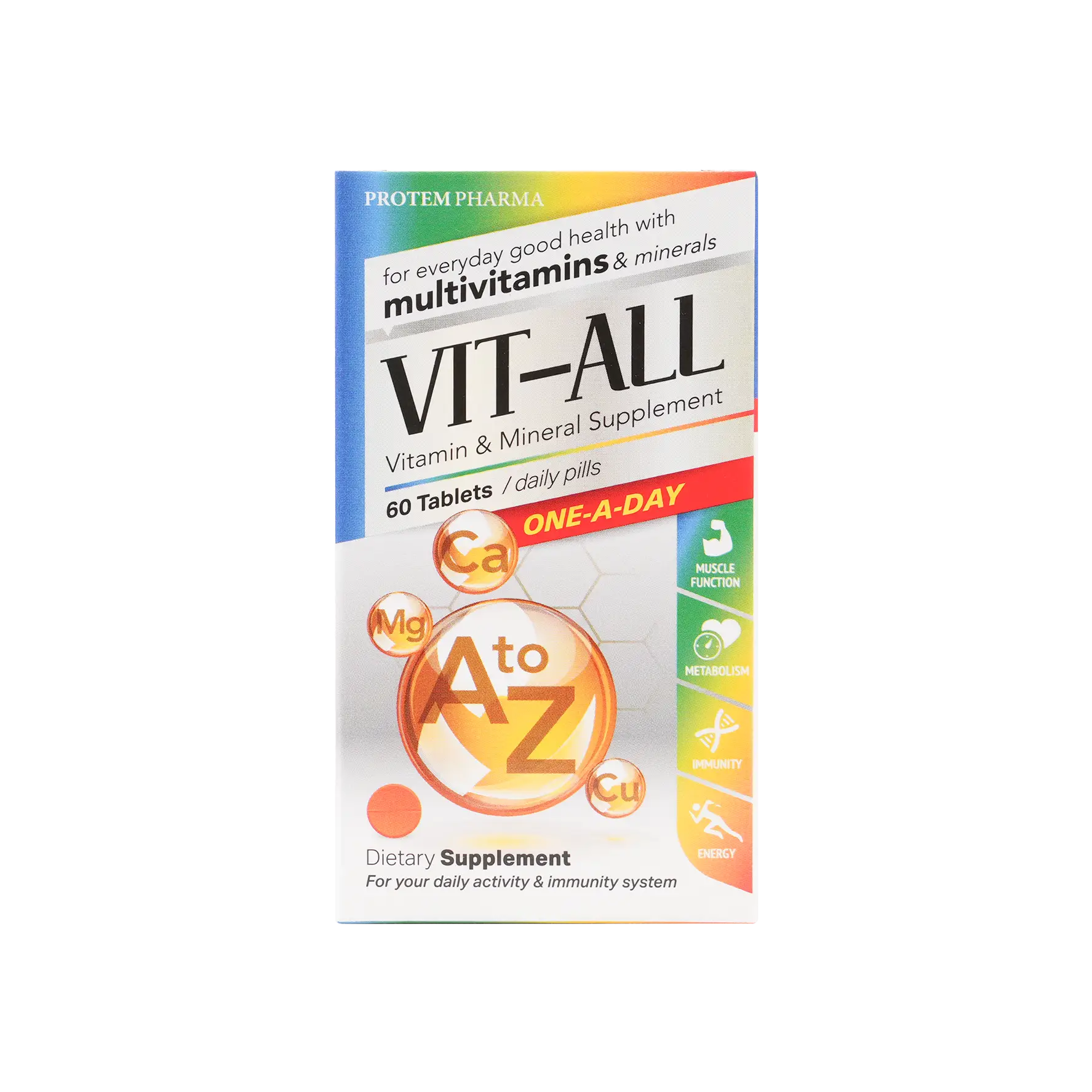 Protem Pharma Vit-All A To Z 60Tab