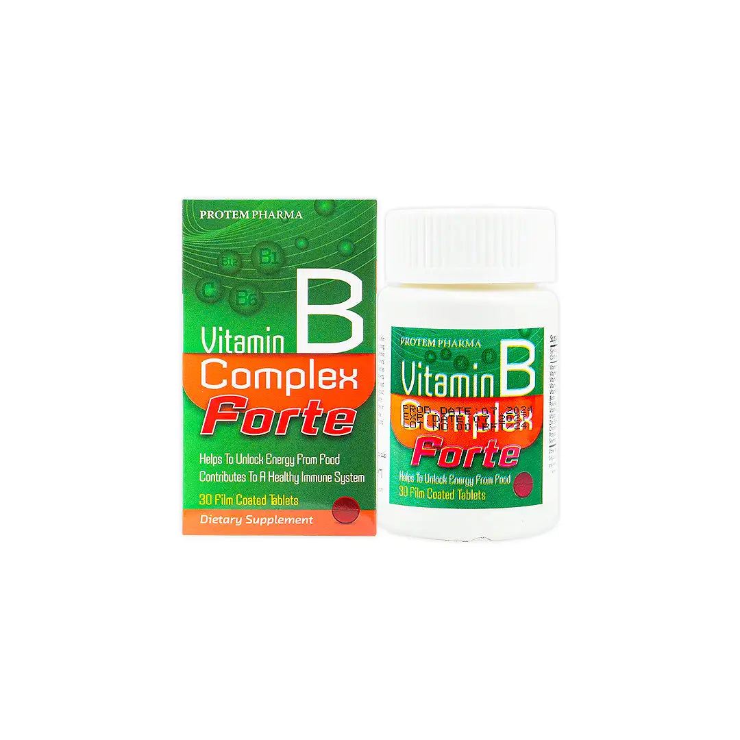 47766-Protem Pharma Vit B Complex Forte 30Tab +2