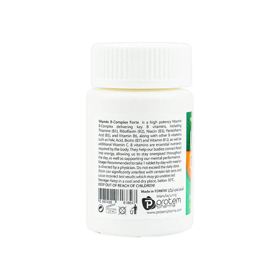 47766-Protem Pharma Vit B Complex Forte 30Tab +4