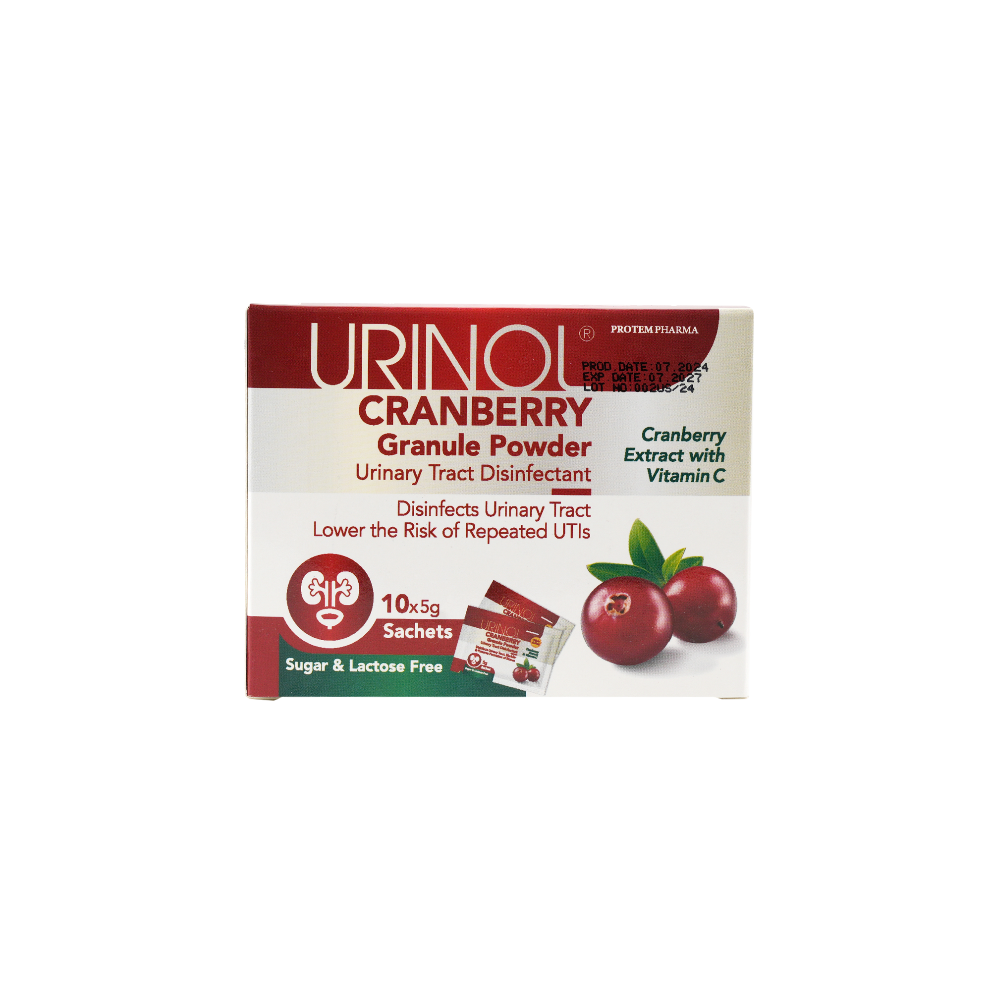 PROTEM PHARMA URINOL GRANULE POWDER 10X5 SACHETS