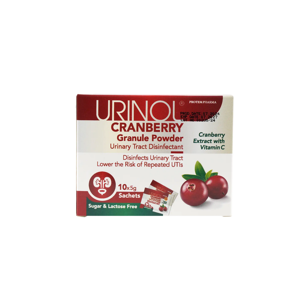 47768-Protem Pharma Urinol Granule Powder 10X5 Sachets