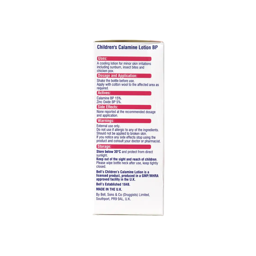 Bells Children’s Calamine Lotion 100ml