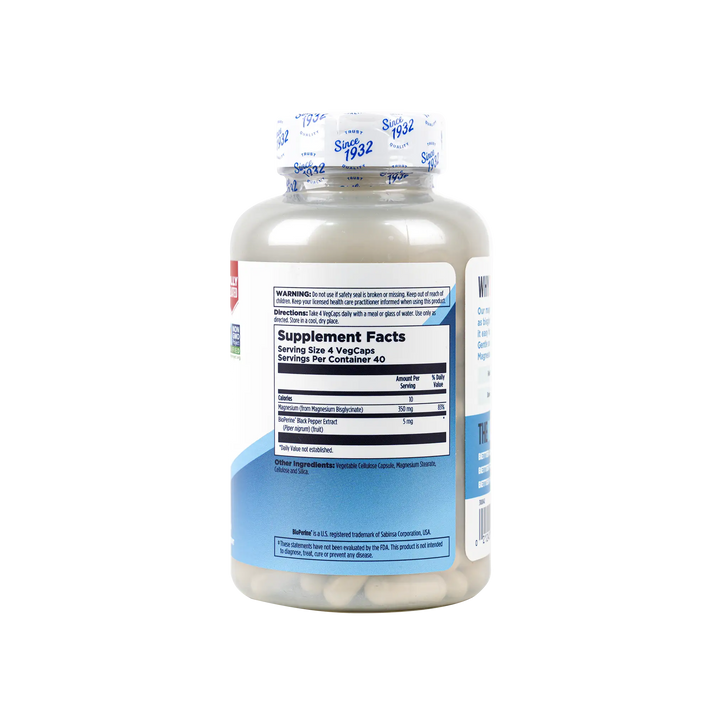 47771-KAL Magnesium Glycinate 350Mg 160Caps +1